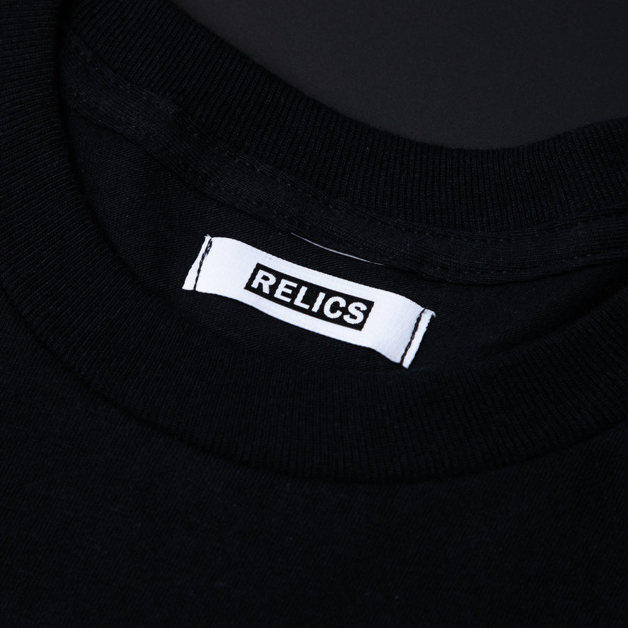 Relics Box Logo Tee Black Film Camera TSHIRT