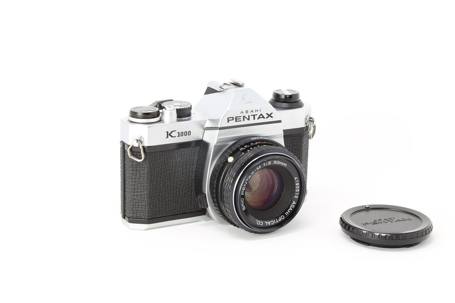 Pentax K-1000 35mm Film Camera with 50mm lens