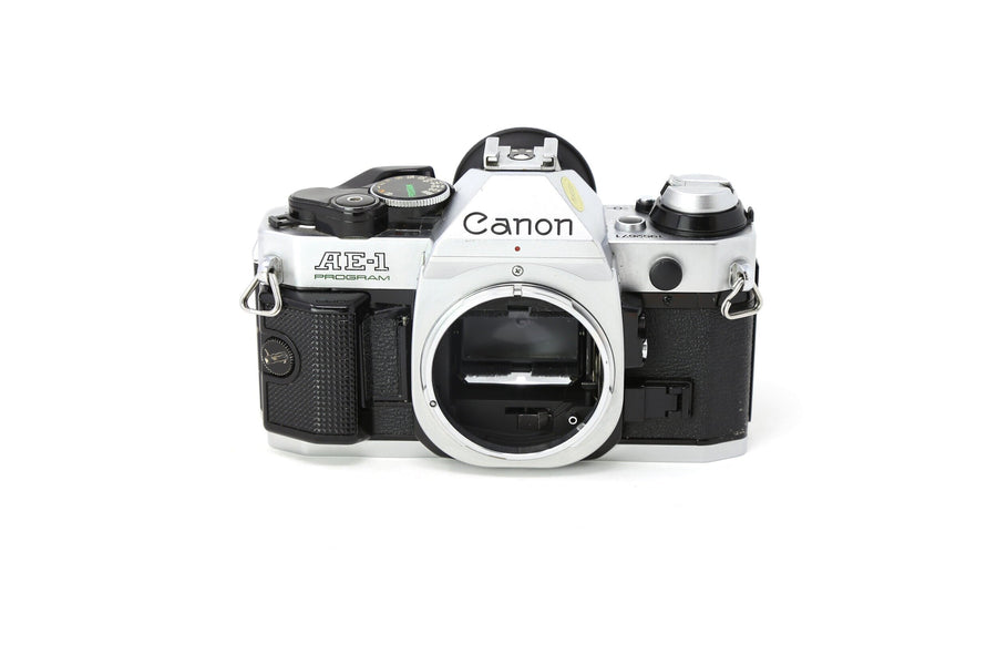 Canon AE-1 Program 35mm Film Camera With 50mm Lens