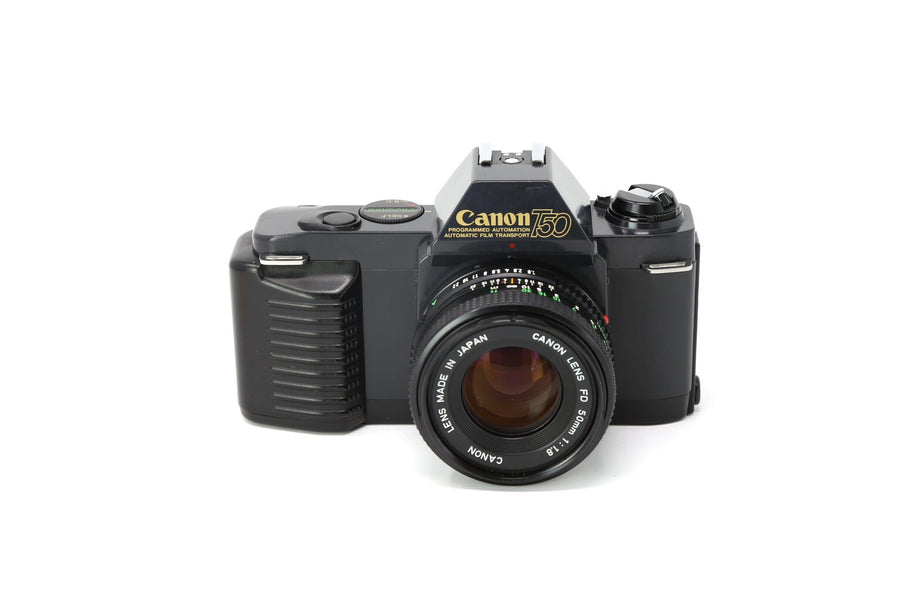 Canon T50 FD 35mm Film Camera With 50mm 1.8 Lens (March 1983)