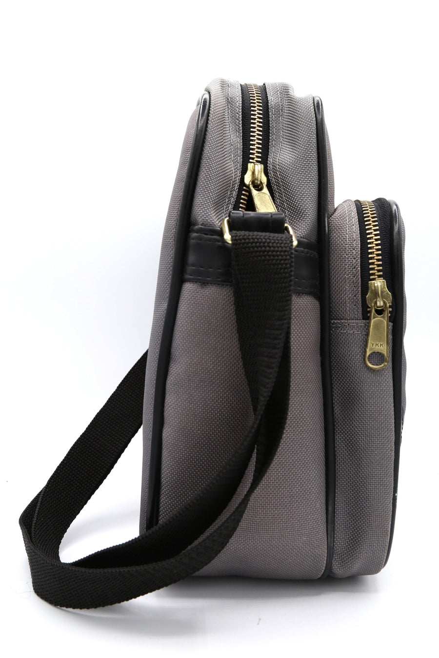 Vintage Gray Cross Body Camera Bag