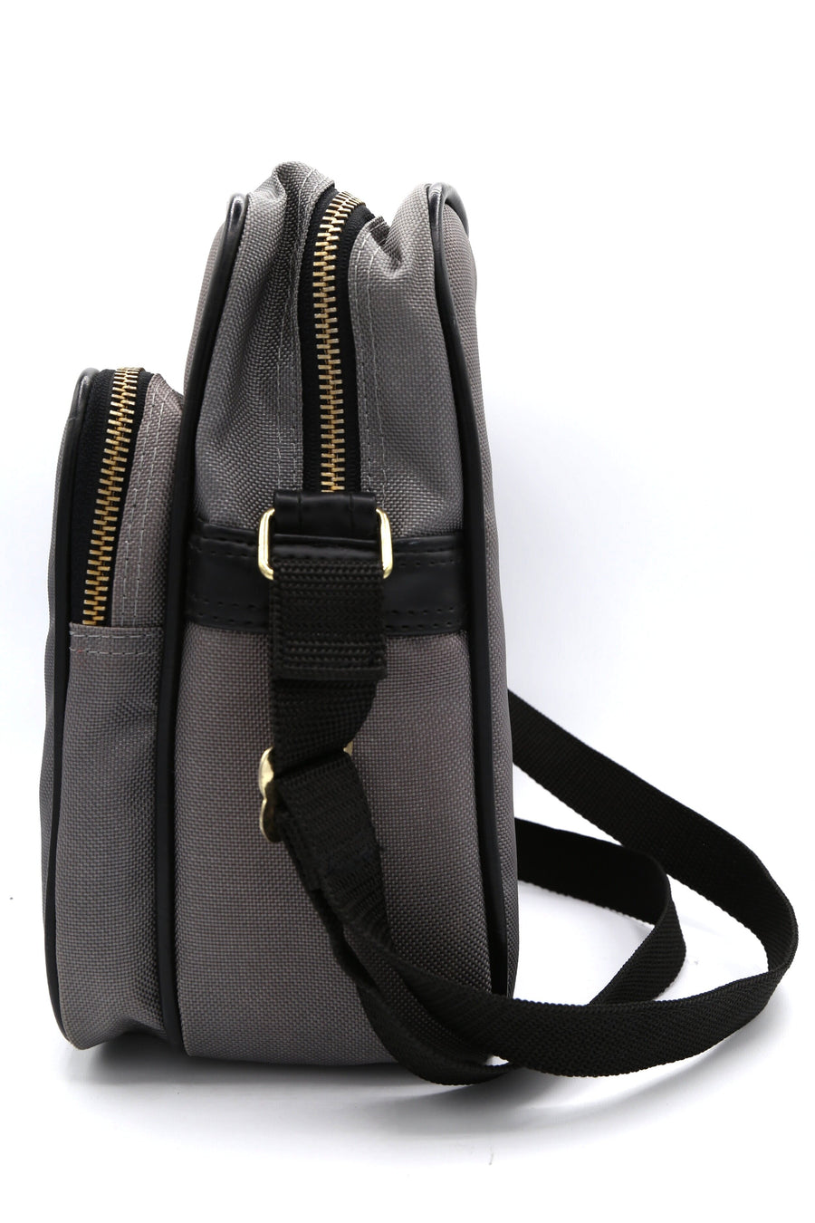 Vintage Gray Cross Body Camera Bag