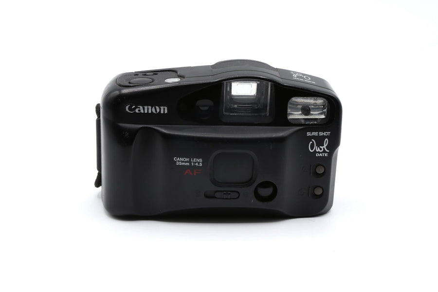 Canon Sure Shot Owl Date 35mm Film Camera