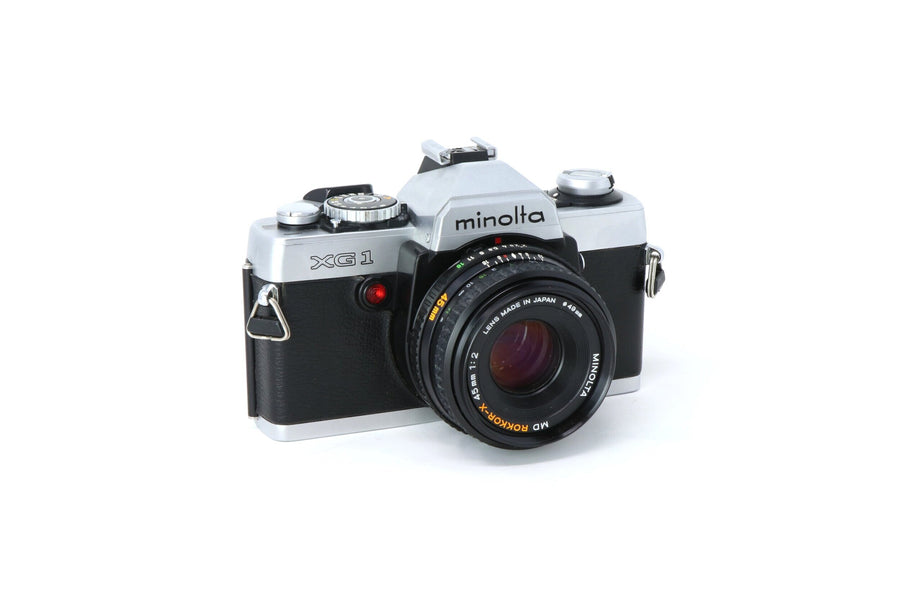 Minolta XG-1 35mm Film Camera with 50mm lens (1978)