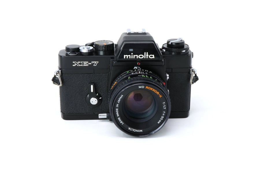 Minolta XE-7 35mm Film Camera with 50mm Lens (1974)