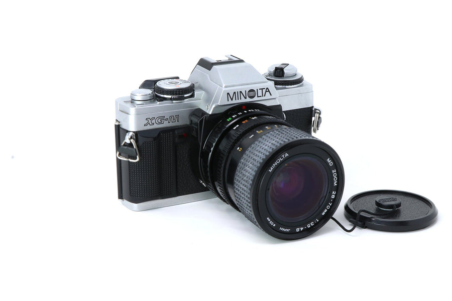 Minolta XG-M 35mm Film Camera with 50mm lens (1981)