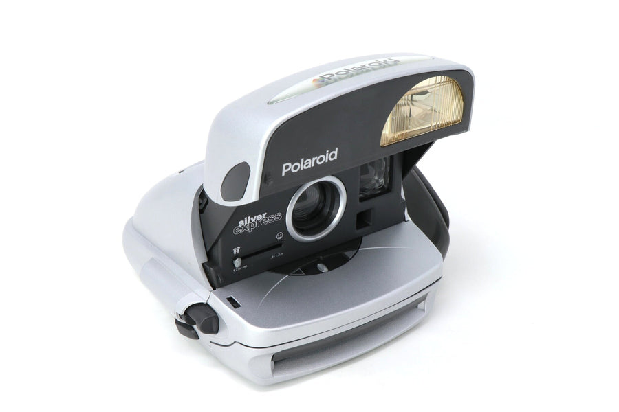 Polaroid 600 Silver Express Instant Film Camera [1997]