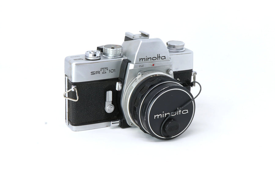 Minolta SRT 101 35mm Film Camera with 50mm lens (1969)