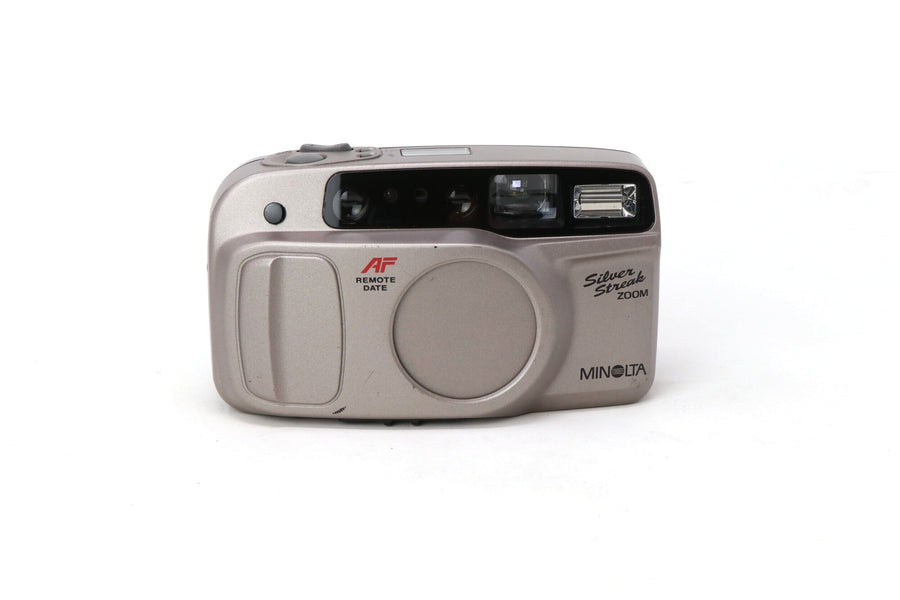 Minolta Silver Streak Zoom 35mm Film Camera