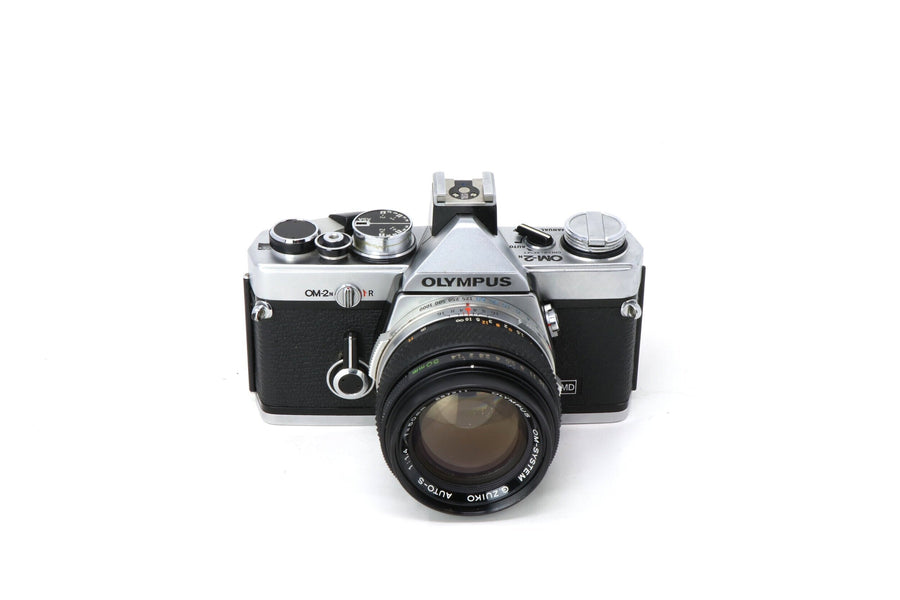 Olympus OM-2n 35mm Film Camera with 50mm lens