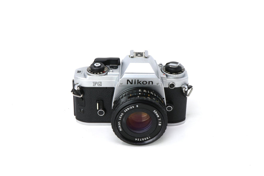 Nikon FG 35mm Film Camera with 50mm lens 1982