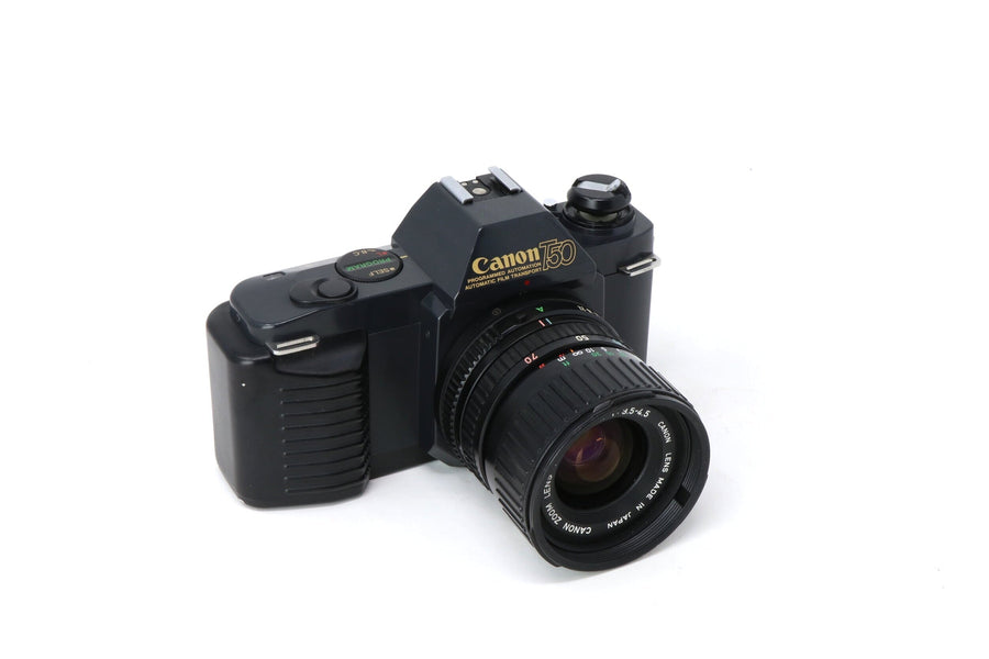 Canon T50 35mm Film Camera with 35-70mm lens (March 1983)