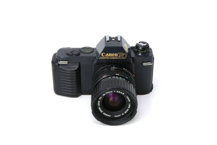 Canon T50 35mm Film Camera with 35-70mm lens (March 1983)