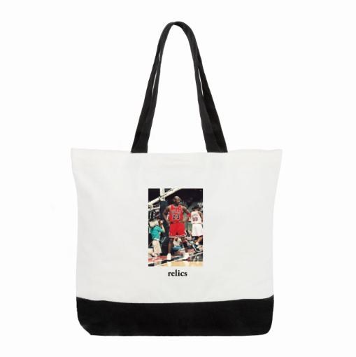 Michael Jordan Pose Tote Bag